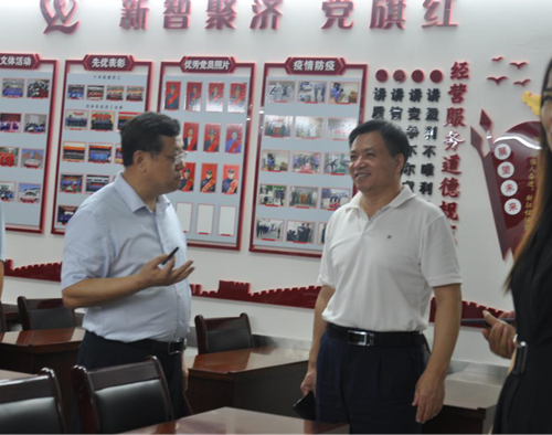 濟南市德州商會領導蒞臨連心物業(yè)進行工作交流指導